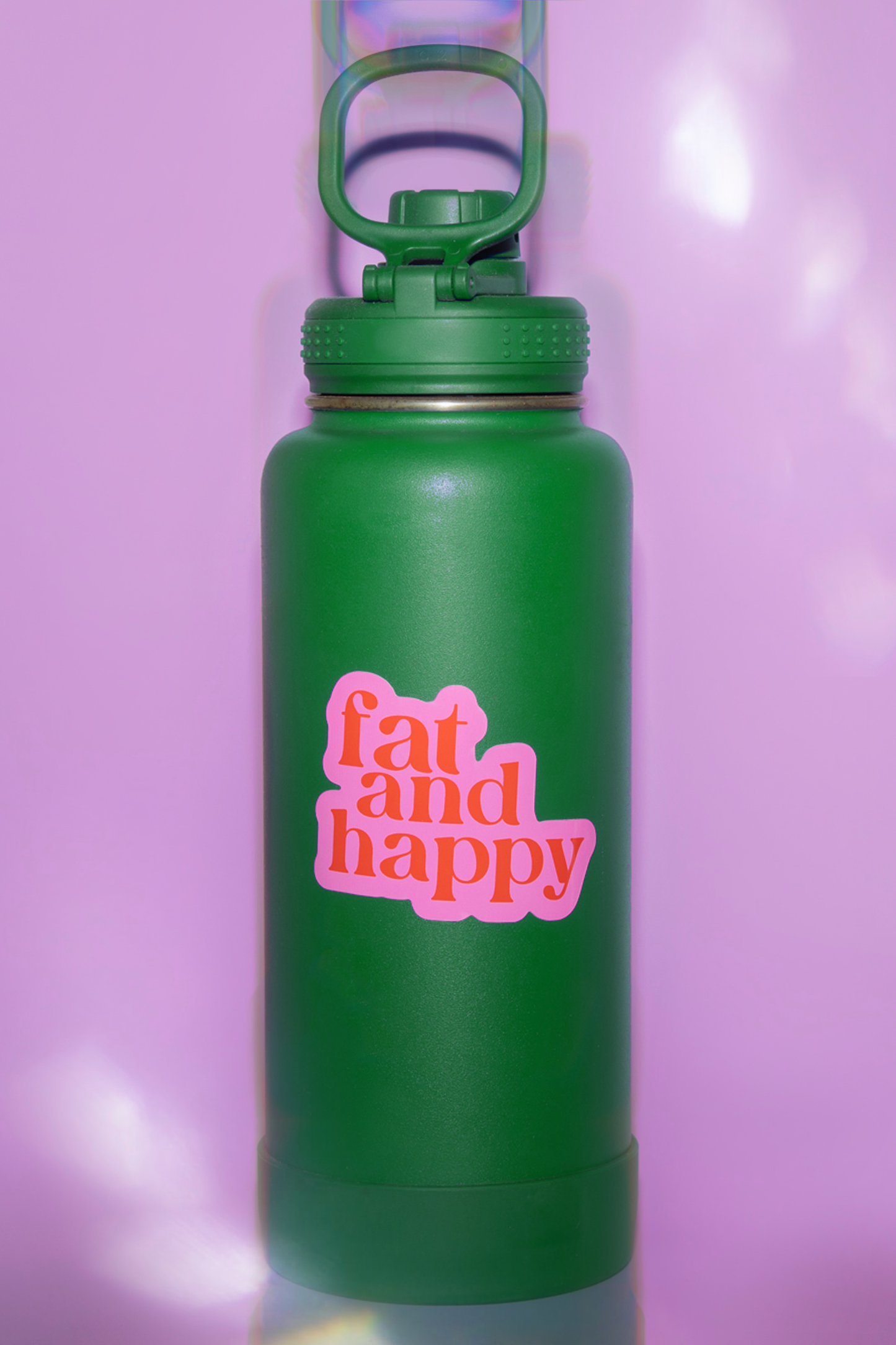 Fat and Happy Sticker