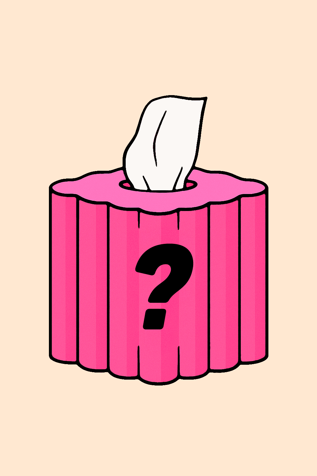 Mystery Misprint Cloud Tissue Boxes