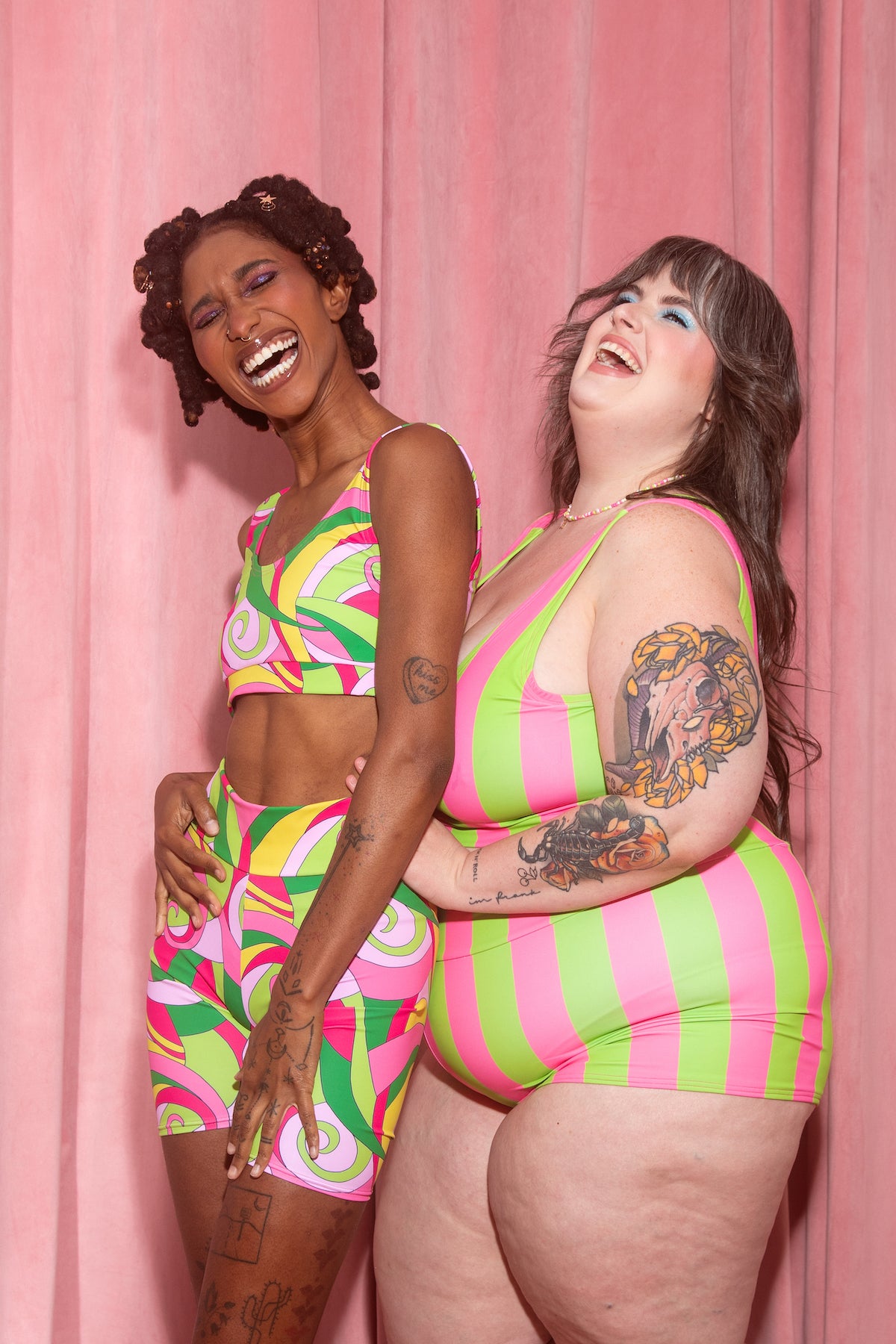 JOYTOAST x Coco Clem Swirly Pop Bike Short