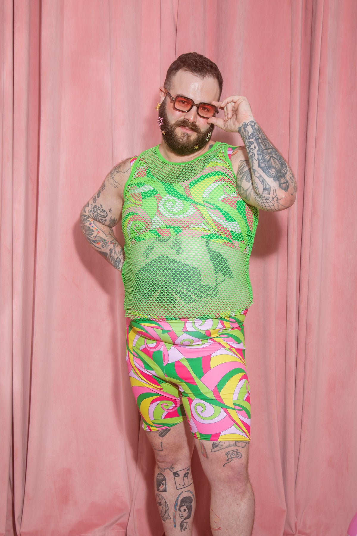 JOYTOAST x Coco Clem Swirly Pop Bike Short