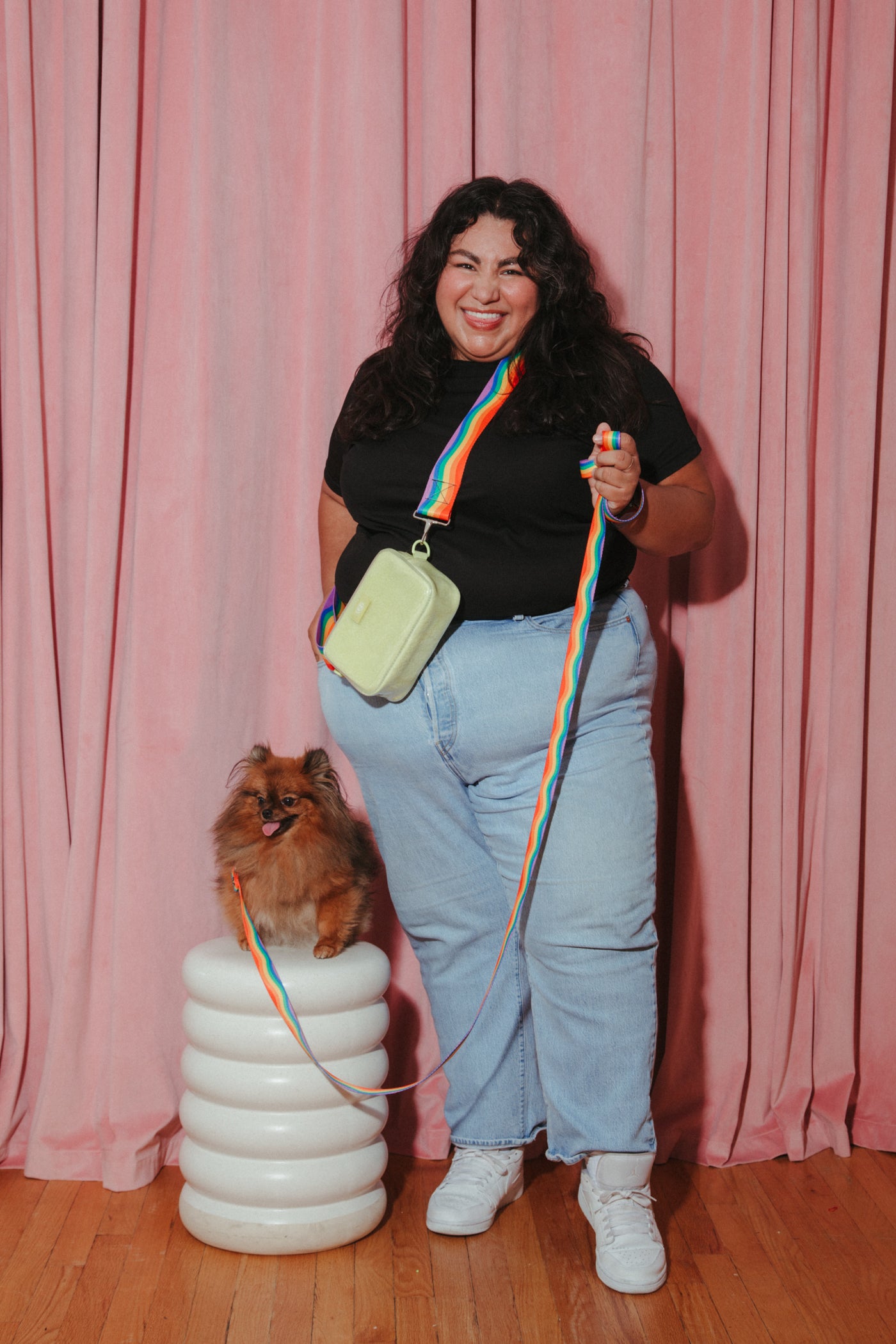 Rainbow Wiggle Bag Strap