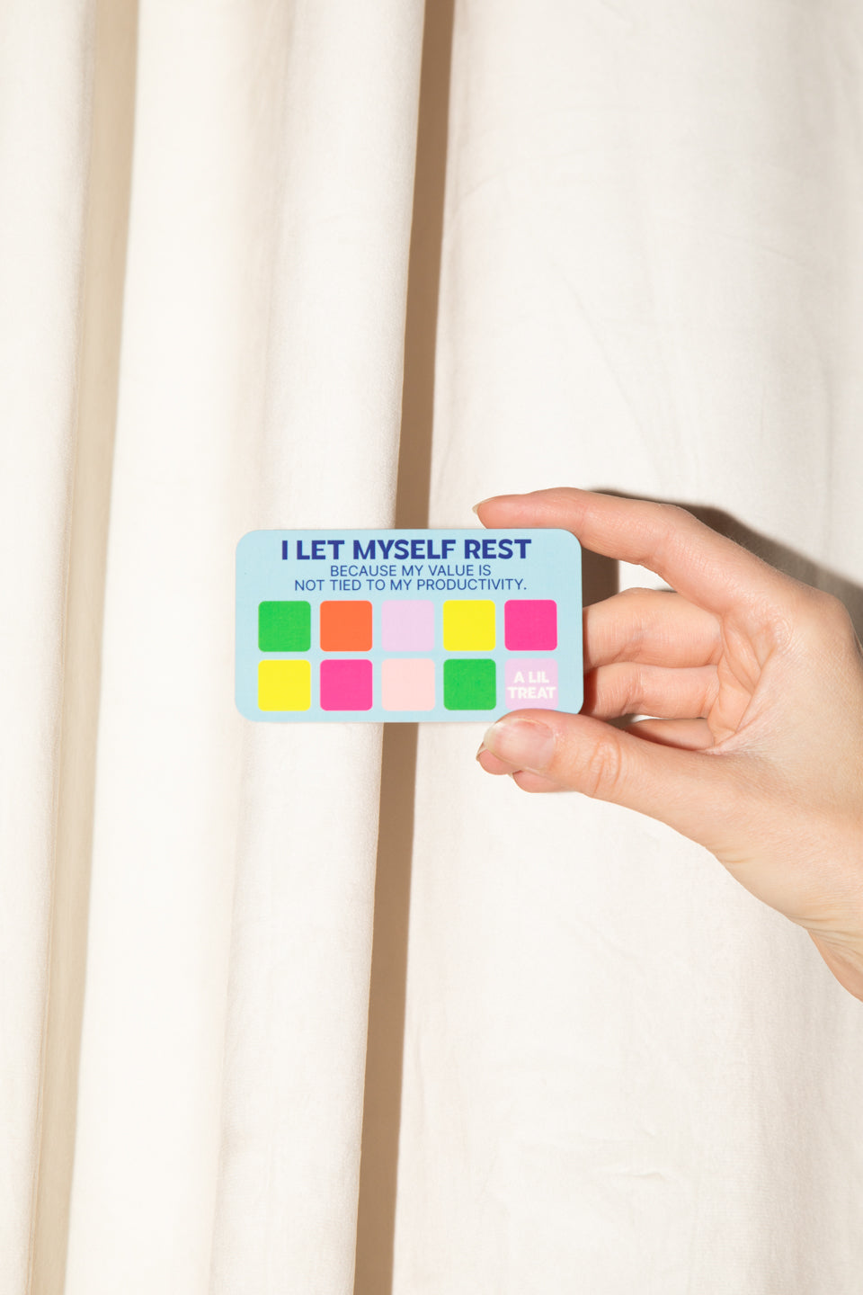 JOYTOAST X HARDPASS - TREAT YOURSELF PUNCH CARDS - BODY LOVE EDITION