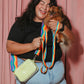 Rainbow Wiggle Dog Leash