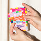 JOYTOAST X HARDPASS - TREAT YOURSELF PUNCH CARDS - BODY LOVE EDITION