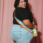 Rainbow Wiggle Bag Strap