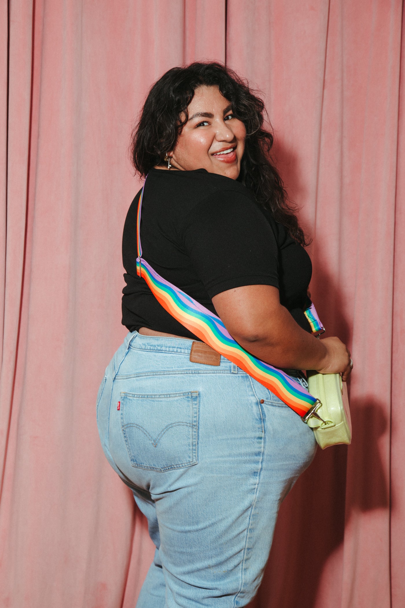 Rainbow Wiggle Bag Strap