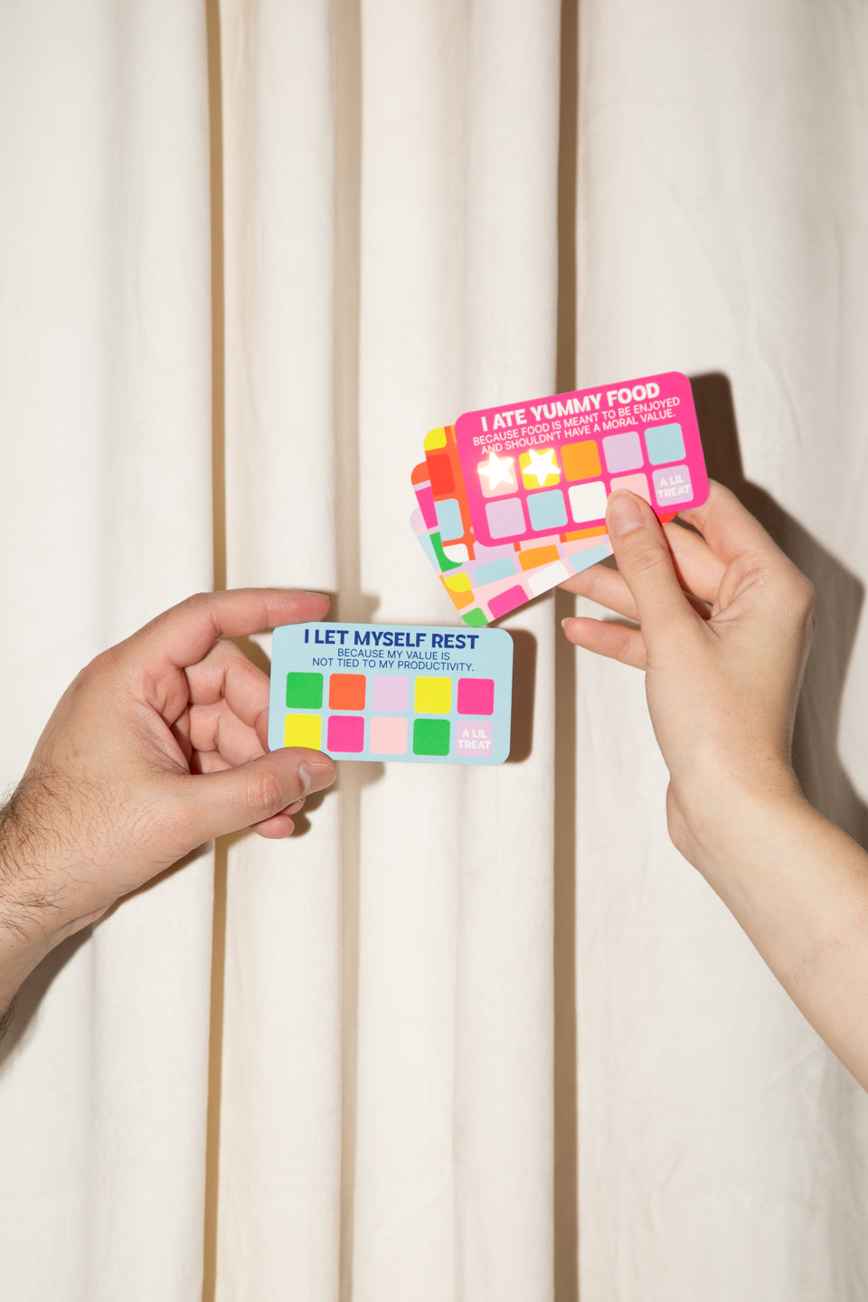 JOYTOAST X HARDPASS - TREAT YOURSELF PUNCH CARDS - BODY LOVE EDITION