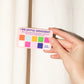 JOYTOAST X HARDPASS - TREAT YOURSELF PUNCH CARDS - BODY LOVE EDITION