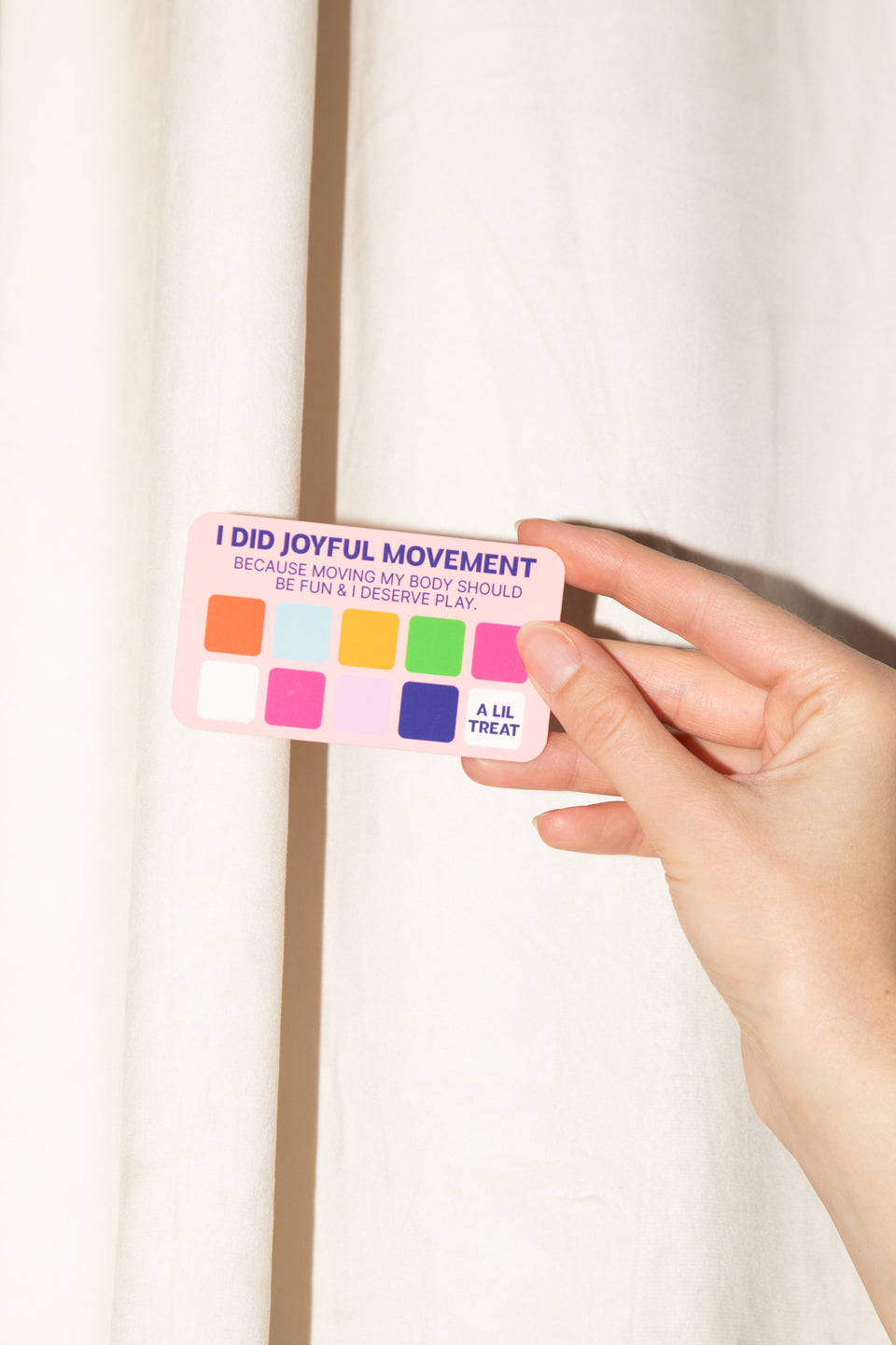 JOYTOAST X HARDPASS - TREAT YOURSELF PUNCH CARDS - BODY LOVE EDITION