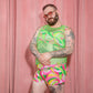 JOYTOAST x Coco Clem Swirly Pop Swim Short