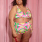 JOYTOAST x Coco Clem Swirly Pop Swim Short