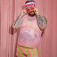 JOYTOAST x Coco Clem Key Lime Stripe Swim Short