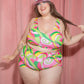 JOYTOAST x Coco Clem Swirly Pop Swim Short