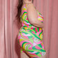 JOYTOAST x Coco Clem Swirly Pop Bike Short