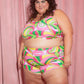JOYTOAST x Coco Clem Swirly Pop Swim Short