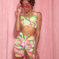 JOYTOAST x Coco Clem Swirly Pop Bike Short