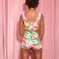 JOYTOAST x Coco Clem Swirly Pop Swim Short