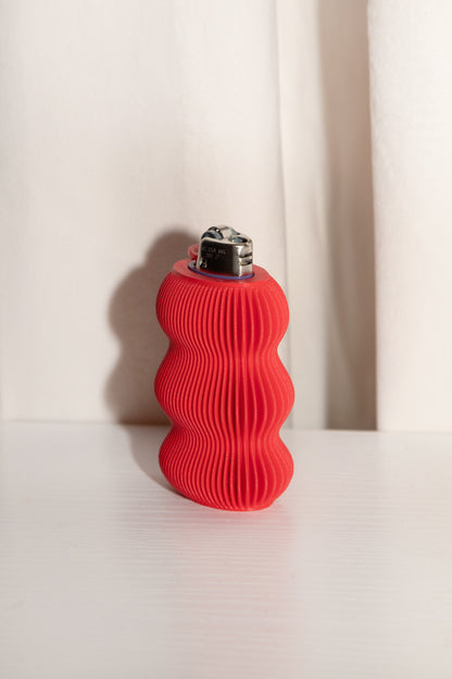 Color Wave Lighter Case
