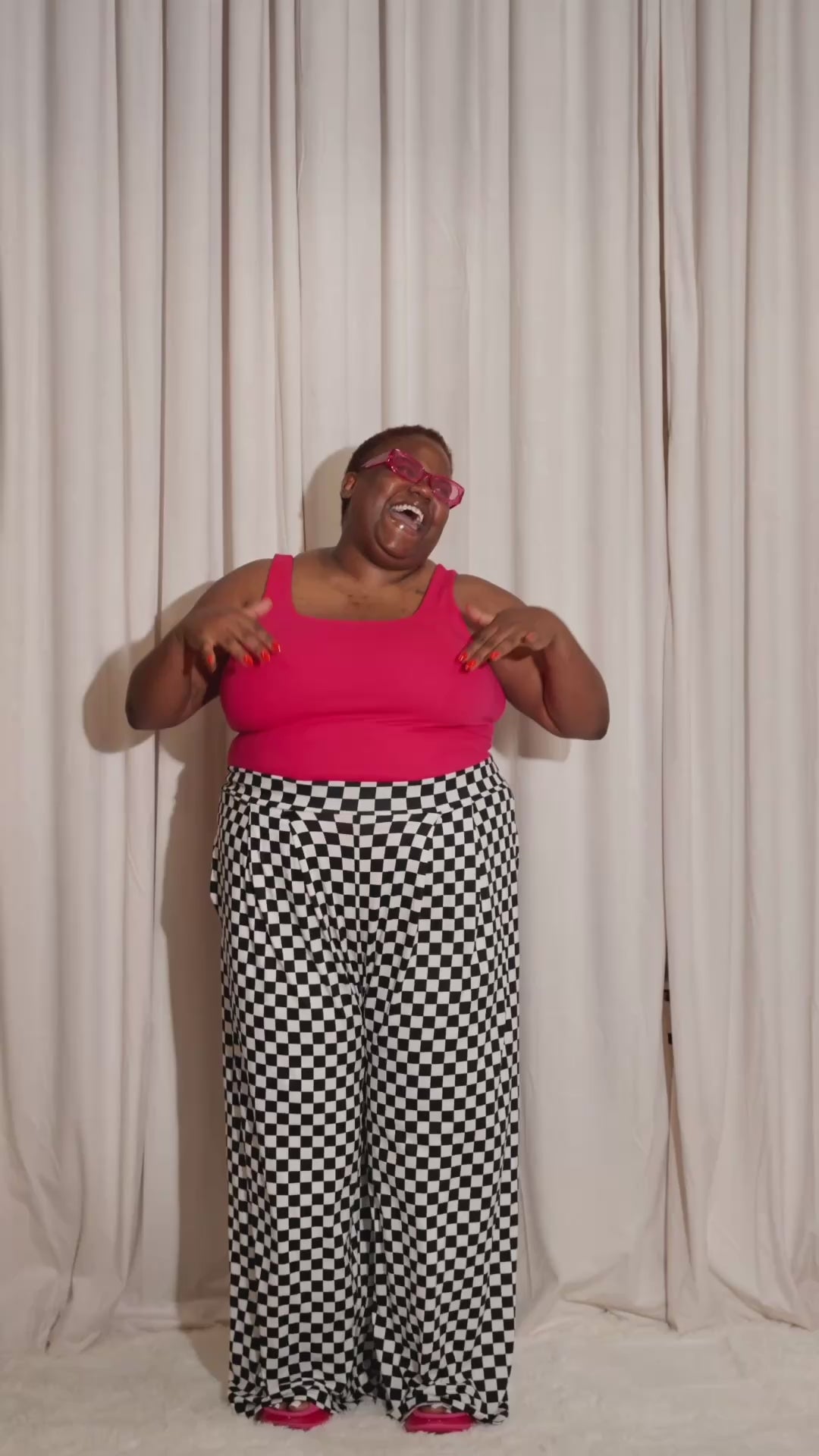 Hyper-Fixation Check Pants – joytoast