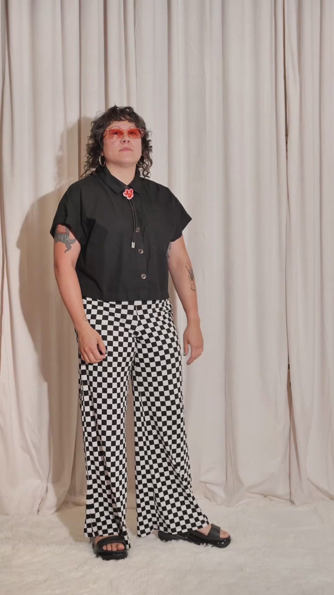 Hyper-Fixation Check Pants – joytoast