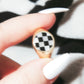 JOYTOAST x TAKE SHAPE STUDIO Checkerboard Stone Signet Ring