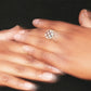 JOYTOAST x TAKE SHAPE STUDIO Checkerboard Stone Signet Ring