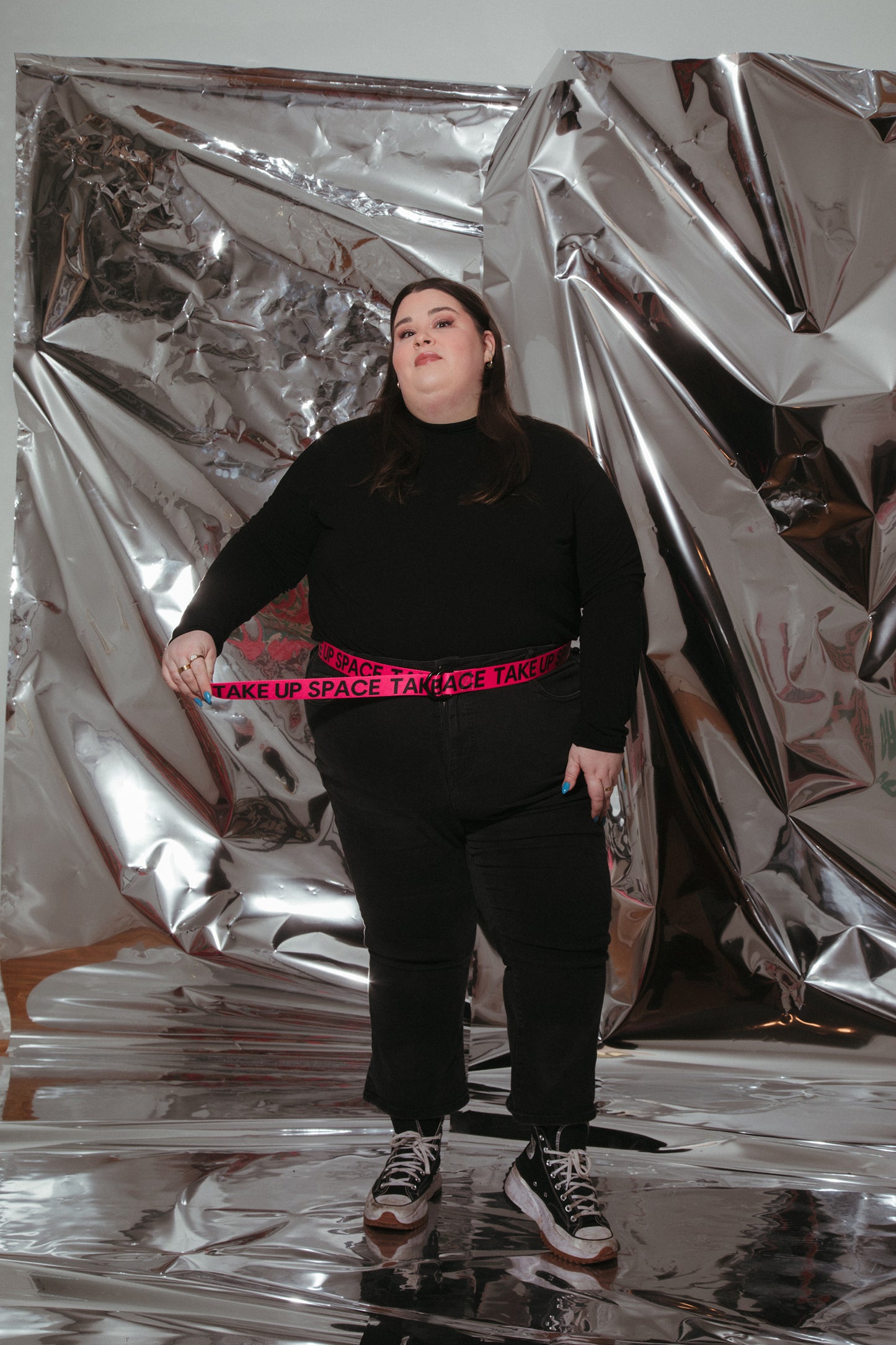 TAKE UP SPACE D-Ring Belt